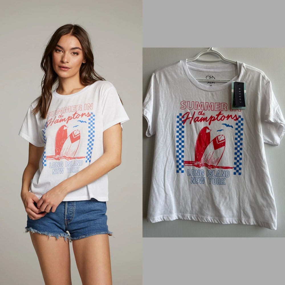 M NEW Chaser Hamptons T-shirt
